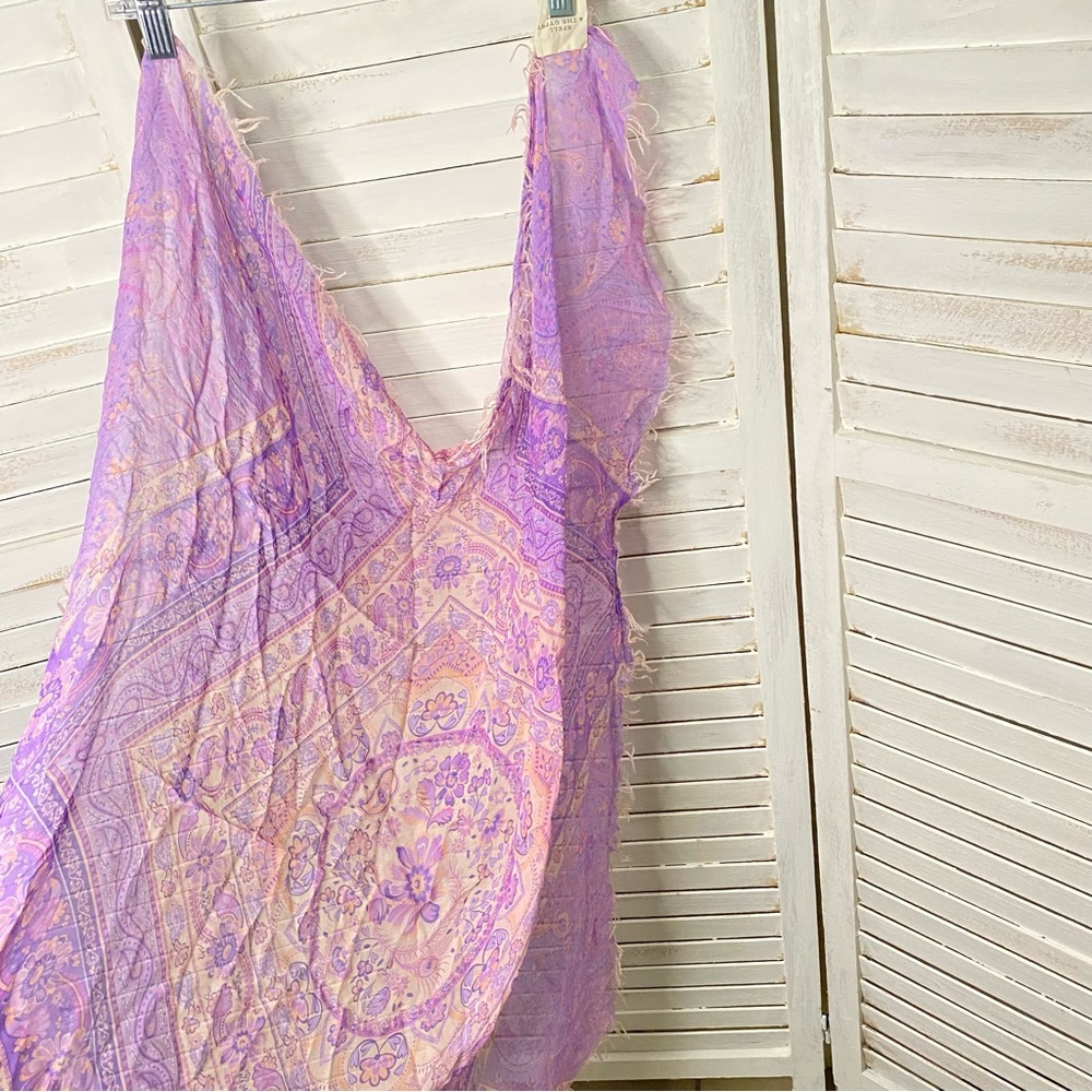 Spell Farrah Head Scarf in Lilac - Picture 8 of 12